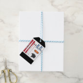 Ski-uitrusting Custom Gift Labels Cadeaulabel (Met Touw)