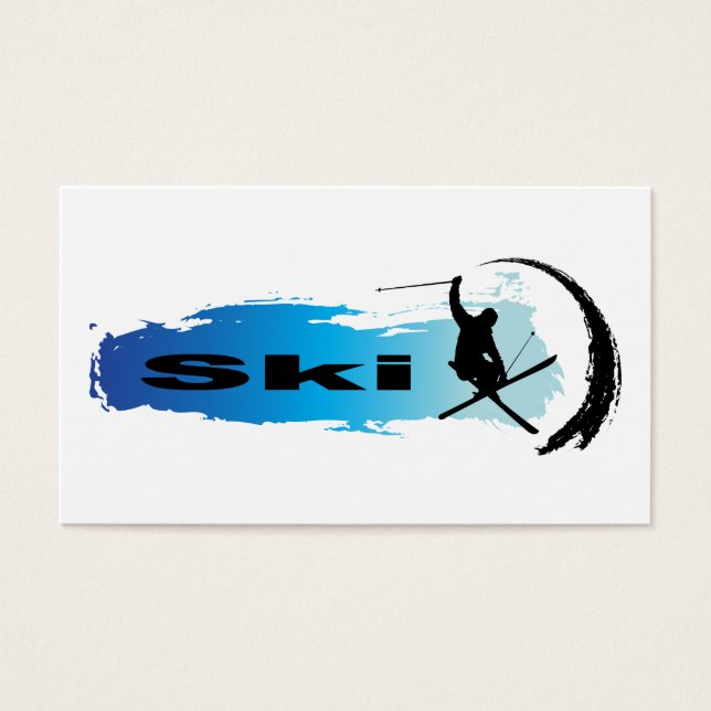 Ski unique (Devant)