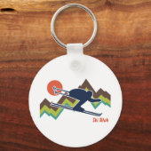 Ski Utah Sleutelhanger (Voorkant)