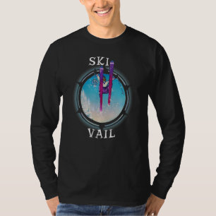 Ski Vail Colorado Retro Sneeuwski 1 T-shirt