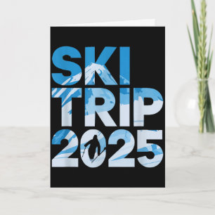 Ski vakantie 2025 mannen vrouwen grappig skiën kaart