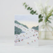 Ski-Vening 1995 Briefkaart (Staand voorkant)