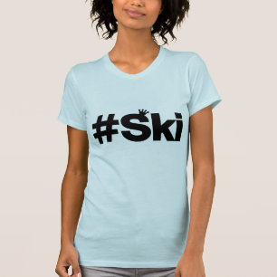 #Ski - Verse draden T-shirt