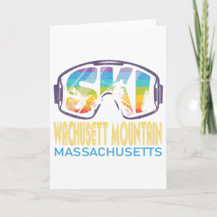 Ski Wachusett Mountain Massachusetts Ski Vakantie Kaart