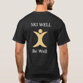SKI Well Be Well T-shirt (Achterkant)