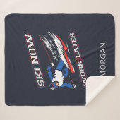 Ski werkt nu later Skiende ventilatoren gepersonal Sherpa Deken (Voorkant (horizontaal))