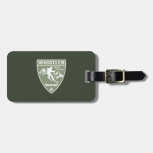 Ski Whistler British Columbia Bagagelabel