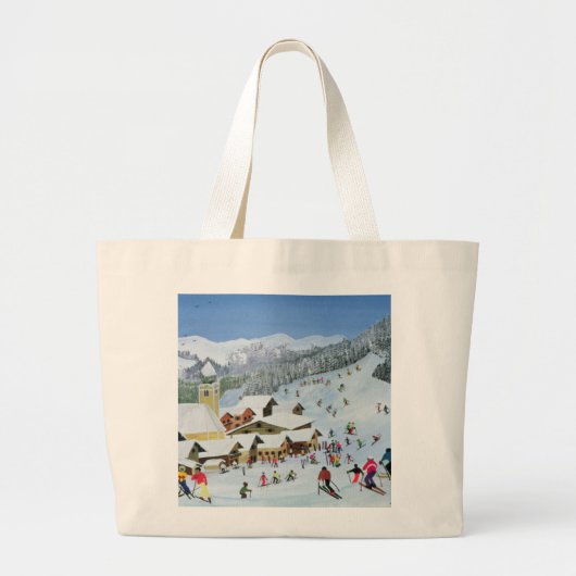 Ski Whizzz. 1991 Grote Tote Bag (Voorkant)
