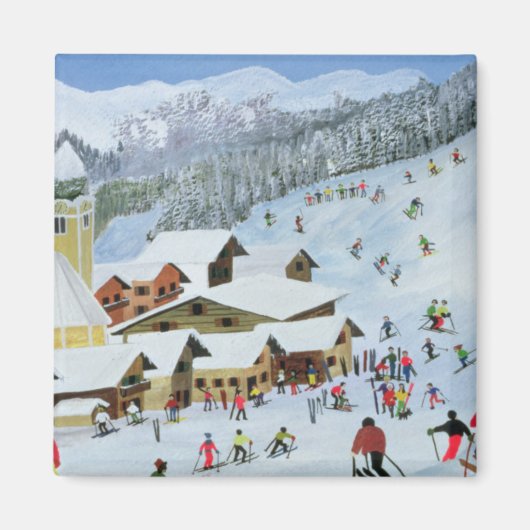 Ski Whizzz. 1991 Magneet (Voorkant)