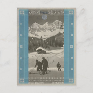 Skiabfahrtslauf Ramsau-Schladming Briefkaart