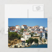 Skiathos, Griekenland Briefkaart (Voorkant / Achterkant)