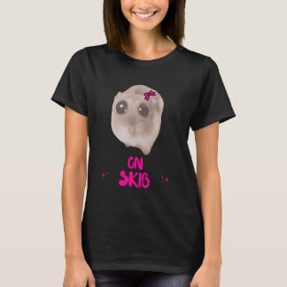 Skib Sad Hamster Meme Grappige Memen Vervloekte Me T-shirt