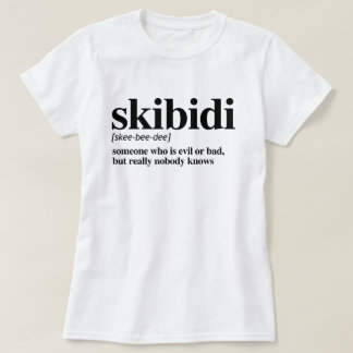 Skibidi-definitie T-shirt