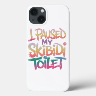 Skibidi-onderbrekingsmoment iPhone 13 Hoesje
