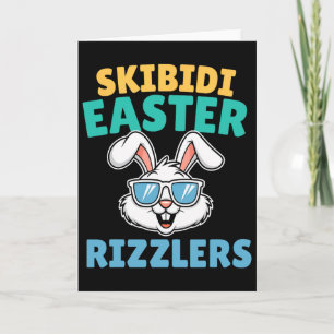 Skibidi Pasen - Grappige Pasen Rizzler Gen Alpha Kaart