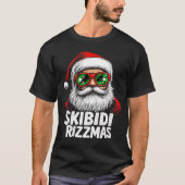 Skibidi Rizzmas Christmas Rizz Santa Claus Charism T-shirt (Voorkant)