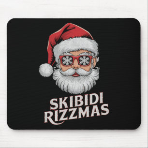 Skibidi Rizzmas Christmas Santa Claus Merry Rizz M Muismat