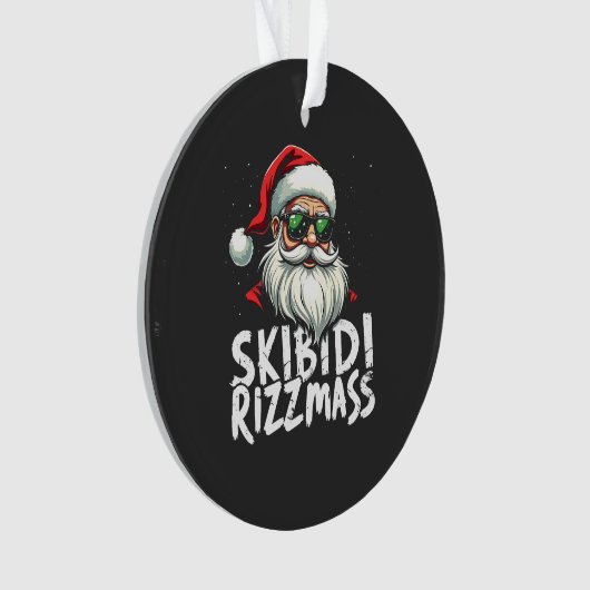 Skibidi Rizzmas Funny Gen Alpha Slang Noël (devant)