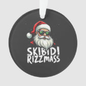 Skibidi Rizzmas Funny Gen Alpha Slang Noël (devant)