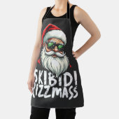 Skibidi Rizzmas Grappige Gen Alpha Slang Kerstmis Schort (Insitu)