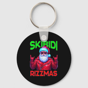 Skibidi Rizzmas Kerstmis Rizz Kerstman Charism Sleutelhanger