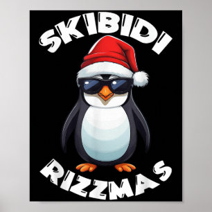 Skibidi Rizzmas Pinguïn Rizz Het Seizoen Grappig K Poster