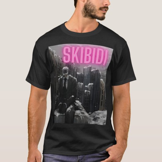 skibidi t-shirt (Voorkant)