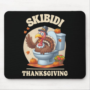 Skibidi Thanksgiving Funny Meme Skibidi Toilet Tur Muismat