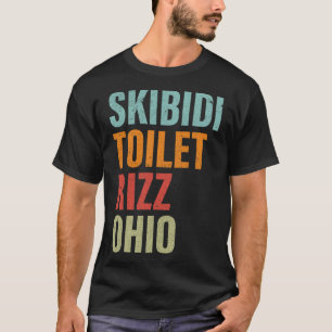 Skibidi Toilet Rizz Ohio T-shirt