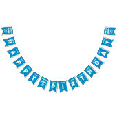 Skibidi Toilet Verjaardag Feest Bunting Vlag Banne Vlaggetjes (Alle)