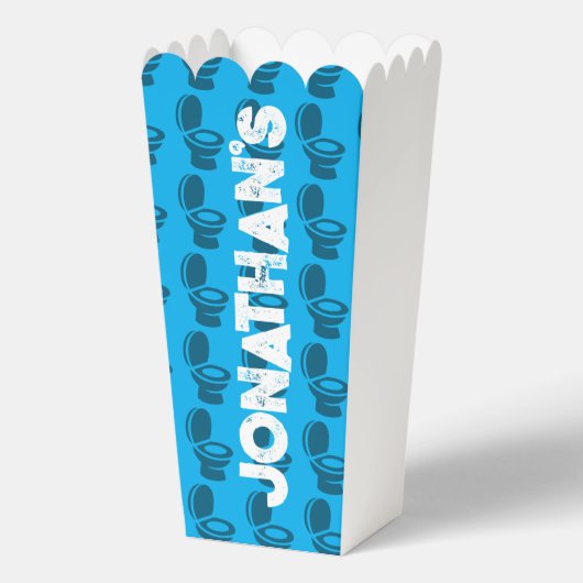 Skibidi Verjaardagsfeestje Bedankdoosjes (Voorkant)