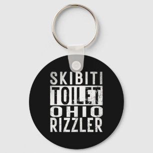 Skibiti Toilet Ohio Rizzler Gen Alpha Slang Influe Sleutelhanger