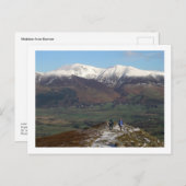 Skiddaw uit Barrow Briefkaart (Voorkant / Achterkant)