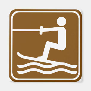 Skiemmarkering voor water magneet