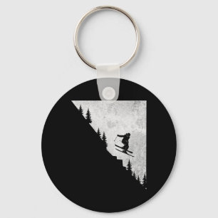 Skiën Aanhanger Freestyle Extreme Winter Sp Sleutelhanger