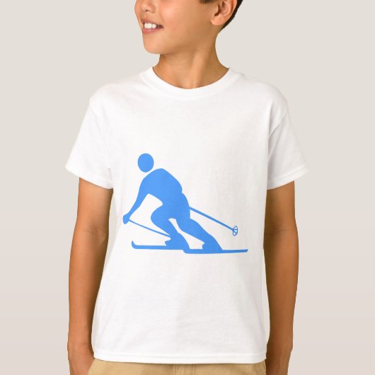 Skien - Baby Blue T-shirt (Voorkant)