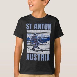 Skiën en Apres Ski - Wintersport St Anton T-shirt