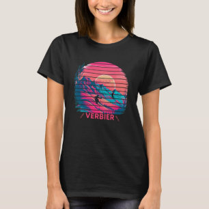 Skiën en Apres Ski Wintersport Verbier Switze T-shirt