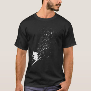 Skiën Freestyle Skiën Freeski Wintersport Skiër G T-shirt