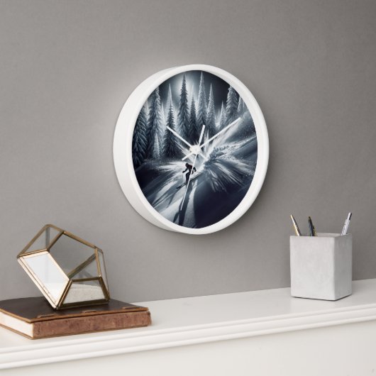 Skiën in het maanlicht (Kantoor)