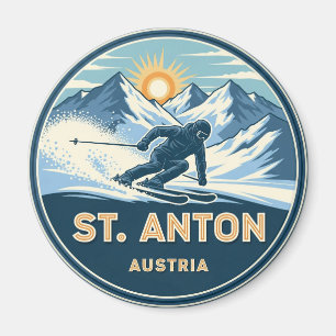 Skiën in St. Anton Oostenrijk Magneet