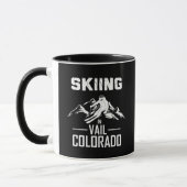 Skiën in Vail Colorado Mok (Links)