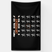 Skien je hiel vrij - denk aan een andere slag spandoek (Verticaal)