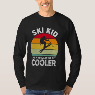 Skiën Kind als een gewoon Kind, maar cooler T-shirt