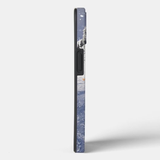 Skiën met gnomen Snowy Mountain Case-Mate iPhone Case (Achterkant / Rechts)