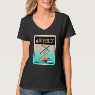 SKIËN MET STUNTS Premium T-shirt