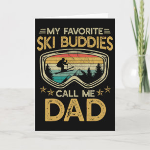 Skiën - Mijn favoriete ski-makkers noemen me papa Kaart