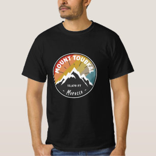 Skiën op de berg Toubkal - Marokko T-shirt