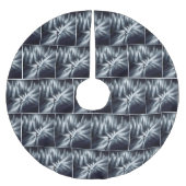 Skiën op een berg kerstboom rok (Voorkant)