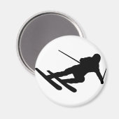 skiën over de bergskier magneet (Voorkant / Achterkant)